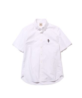 ＜J.PRESS (Men)＞新デザイン【ＢＵＬＬＤＯＧ　ＢＯＹ】オックスフォード　半袖シャツ　／　Ｂ．Ｄ．（ＨＨＯＶＬＭ０４１１）