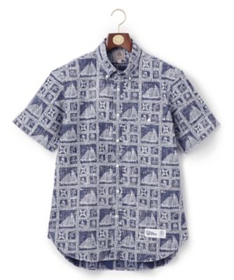 Reyn spooner×J．PRESS リバースプリント