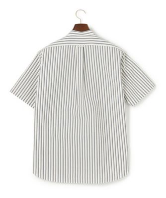 【クールマックス】サッカーマルチストライプ　バンドカラーシャツ（ＨＨＯＶＳＭ０４１５）