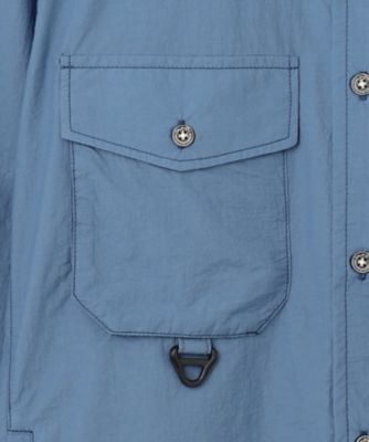 【軽量／ＥＣＯ撥水／ストレッチ／男女兼用】ライトワッシャー　アウトドアシャツ（ＨＳ１ＨＣＭ０６５３）