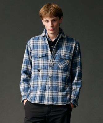 WESTRIDE ファーマープルオーバーワークシャツ 44(XXL) 最終値下げ WESTRIDE ファーマープルオーバーワークシャツ 44(XXL) 最終