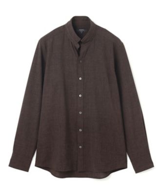 新素材【シワになりにくい】テクノボイルストレッチ　ウイングカラーシャツ（ＨＳＪＨＧＭ０３０２）