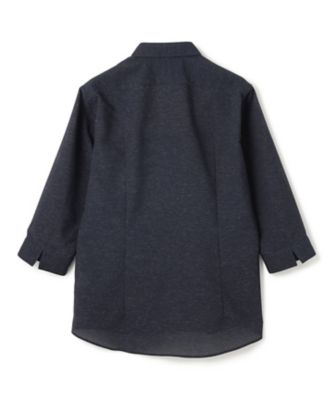 新型・新素材【軽量／洗える／ストレッチ】レノクロスストレッチ　７分袖レギュラーカラーシャツ（ＨＳＪＨＧＭ０４０２）