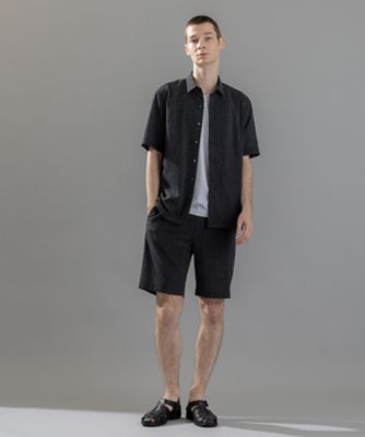 新素材【通気性／洗える／ストレッチ】トリコワッシャーストレッチ　レギュラーカラー半袖シャツ（ＨＳＪＨＧＭ０５０２）