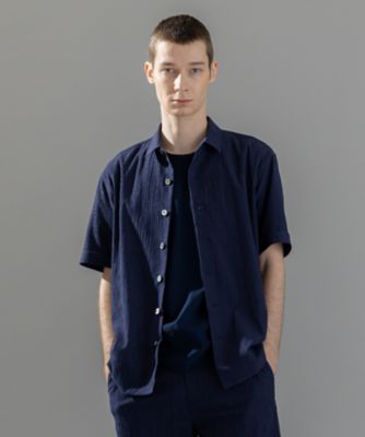 新素材【通気性／洗える／ストレッチ】トリコワッシャーストレッチ　レギュラーカラー半袖シャツ（ＨＳＪＨＧＭ０５０２）