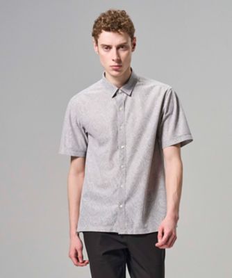 オムプリ　半袖　シャツ ISSEY MIYAKE - ISSEY MIYAKE オムプリッセ プリーツシャツ オープン