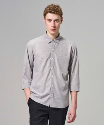 ＜JOSEPH HOMME＞【新柄】ヨシタレース　７分袖レギュラーカラーシャツ（ＨＳＪＨＬＭ０４０４）