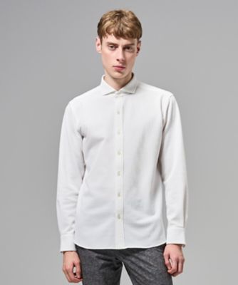 ＜JOSEPH HOMME＞【新素材】グリットタックジャージー　ホリゾンタルカラーシャツ（ＨＳＪＨＬＳ０２０２）