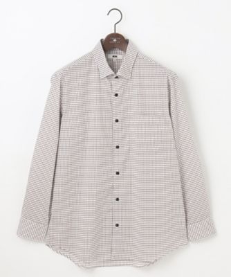JOSEPH ABBOUD (Men) /ジョセフ アブード 【キングサイズ・ストレッチ・洗える】ストレッチ プリント シャツ(HSJKCA0105)