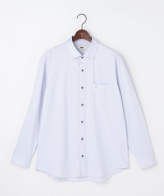 ＜JOSEPH ABBOUD (Men) ＞【キングサイズ・イージーケアなジャージー素材・ストレッチ】コンパクトジャージーシャツ（ＨＳＪＫＬＳ０１１１）