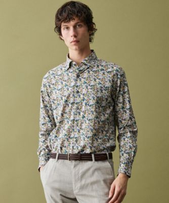 キングサイズ・英国・リバティ社】リバティプリントシャツ