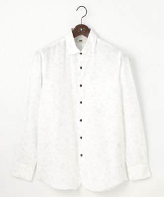 JOSEPH ABBOUD (Men) /ジョセフ アブード 【柔らか】シャンブレーツイルピーチ シャツ(HSJLCW0401)