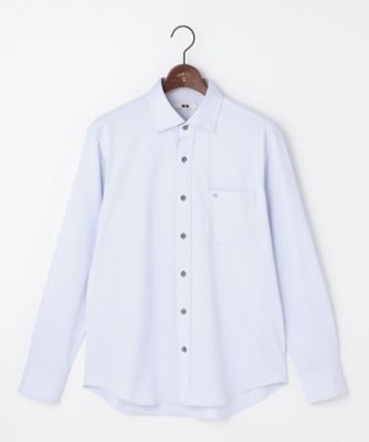 ＜JOSEPH ABBOUD (Men) ＞【イージーケアなジャージー素材・ストレッチ】コンパクトジャージーシャツ（ＨＳＪＬＬＳ０１１１）