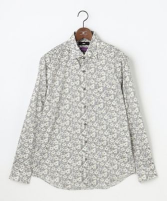 ＜JOSEPH ABBOUD (Men) ＞【リバティ】ブラックレーベル　リバティプリントシャツ　（ＨＳＪＬＬＳ０２５４）