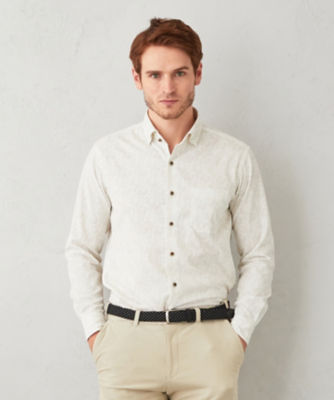 ＜JOSEPH ABBOUD (Men) ＞【ソフトな着心地】ペイズリー柄　コーデュロイシャツ（ＨＳＪＬＮＷ０３０６）