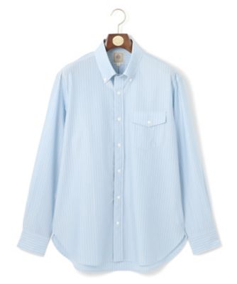 【ＫＡＮＥＭＡＳＡ　ＪＥＲＳＥＹ】【きちんと見え、快適な着心地】ストライプジャージ　ボタンダウンシャツ　／　ＪＡＰＡＮ　ＭＡＤＥ（ＨＳＯＶＧ