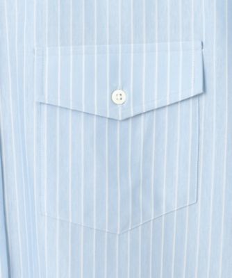 【ＫＡＮＥＭＡＳＡ　ＪＥＲＳＥＹ】【きちんと見え、快適な着心地】ストライプジャージ　ボタンダウンシャツ　／　ＪＡＰＡＮ　ＭＡＤＥ（ＨＳＯＶＧ