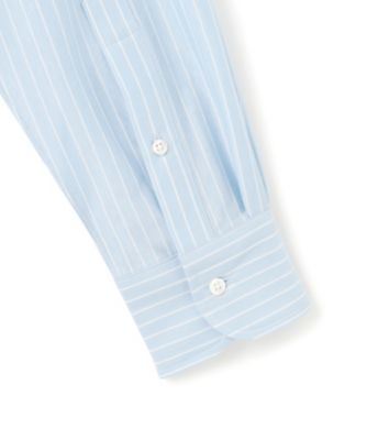 【ＫＡＮＥＭＡＳＡ　ＪＥＲＳＥＹ】【きちんと見え、快適な着心地】ストライプジャージ　ボタンダウンシャツ　／　ＪＡＰＡＮ　ＭＡＤＥ（ＨＳＯＶＧ