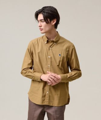 J.PRESS (Men)/ジェイ・プレス このさりげなさが大人気【IVY COLLECTION】バックブルチェックガーメントダイ シャツ/B.D.(HSOVGW0 340_キイロ トップス【三越伊勢丹/公式】