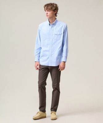 ガーメントダイオックスフォード シャツ ／ B．D