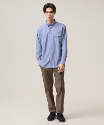 KANEMASA JERSEY】ストライプボタンダウン シャツ