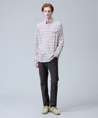 レーヨンミックスコットンネルシャツ ／ B．D