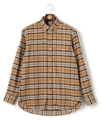 ＜J.PRESS (Men)＞マルチチェックコットンネルシャツ（ＨＳＯＶＮＷ０４１２）