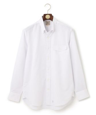 HYBRID LINEN】ボタンダウンシャツ