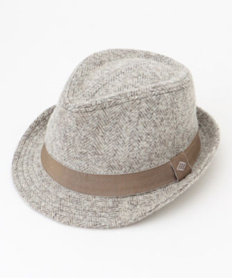 ＜JOSEPH ABBOUD (Men) ＞【サイズ調整可】アルパカリングヘリンボーン　ハット（ＨＴ１ＫＣＷ０４０３）