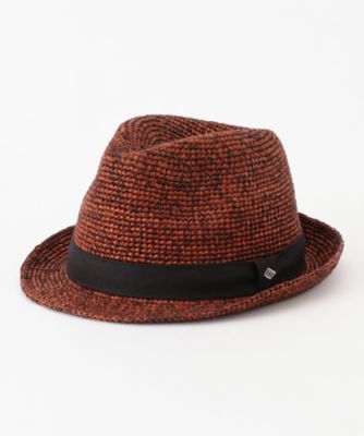 ＜JOSEPH ABBOUD (Men) ＞【お洒落のアクセントに】ラフィアハット（ＨＴ１ＫＳＭ０００６）