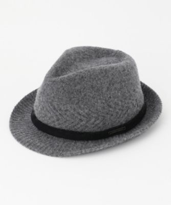 ＜JOSEPH ABBOUD (Men) ＞【起毛】ウーレン　ハット（ＨＴ１ＫＳＷ０３０１）