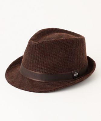 ＜JOSEPH ABBOUD (Men) ＞ツィードジャージ　ハット（ＨＴ１ＫＳＷ０３０２）