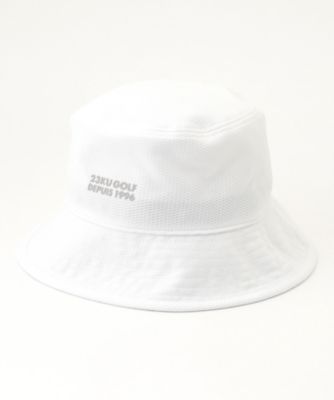 23区GOLF/ニジュウサンクゴルフ 【UNISEX】暑さ対策にお勧め!クーリング バケットハット(HT1PCM0511)