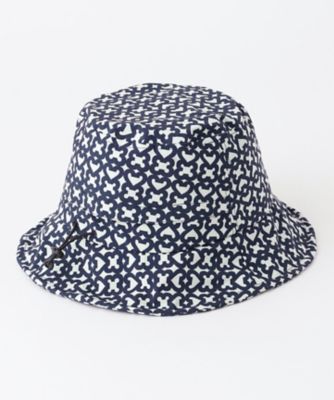 【ＵＮＩＳＥＸ】モノグラムレインハット　　２ＷＡＹストレッチ　透湿防水　防風　撥水（ＨＴ１ＰＧＷ０００１）