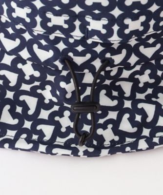 【ＵＮＩＳＥＸ】モノグラムレインハット　　２ＷＡＹストレッチ　透湿防水　防風　撥水（ＨＴ１ＰＧＷ０００１）