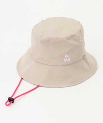 23区GOLF/ニジュウサンクゴルフ 【UNISEX】バックシェード付き【撥水/UVケア】UVハット(HT1RCM0504)