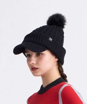 23区GOLF/ニジュウサンクゴルフ ニットキャップ(HT1RGW0514) 005_クロ スポーツウェア【三越伊勢丹/公式】