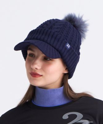 23区GOLF/ニジュウサンクゴルフ ニットキャップ(HT1RGW0514) 075_ネービーブルー スポーツウェア【三越伊勢丹/公式】