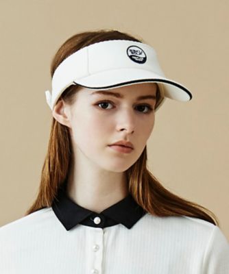 ＜23区GOLF＞【ＷＯＭＥＮ】バイカラーサンバイザー（ＨＴ１ＲＮＷ０３１４）