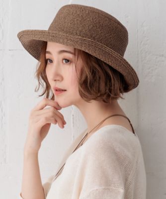 洗える】ペーパーブレード バケット（HT3DCM0401） | 23区