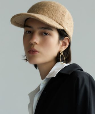 23区 (Women)/ニジュウサンク プードルボア キャップ(HT3DGW0501) 034_オウドイロ 帽子【三越伊勢丹/公式】