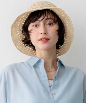 ＜23区 (Women)＞ペーパーバスケット　ハット（ＨＴ３ＤＬＭ０４０３）