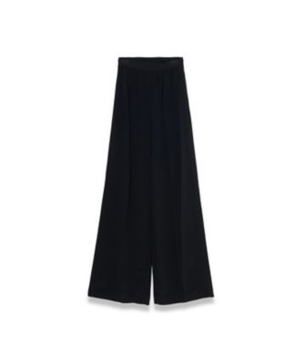 ＜JOSEPH (Women) ＞【ＦＯＵＮＤＡＴＩＯＮＳ】クレープドソワ　ワイドトラウザーズ（ＪＦ００８４０２Ｂ）
