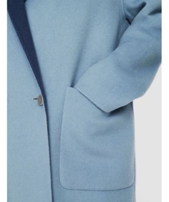 ダブルフェイスリバーシブル ロングコート（JF008963