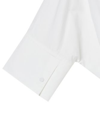 洗える】ポプリン オーバーサイズシャツ（JF009078