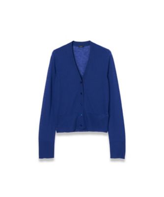 ＜JOSEPH L (Women／大きいサイズ) ＞【洗える】キャッシュエアー　Ｖネックカーディガン（ＪＦ００９２５１Ａ）