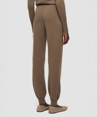 洗える】ライトピュアカシミヤジョガーパンツ（JF009273