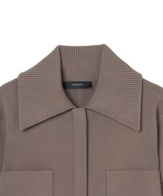 ミラノニットストレッチ ショートジャケット（JF009288