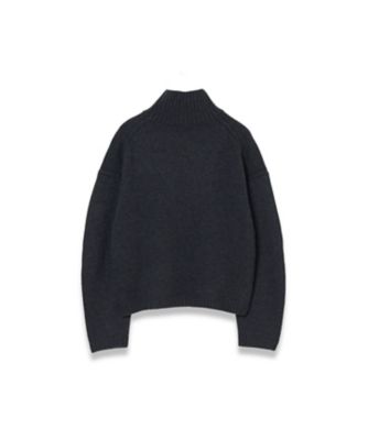 洗える】リュクスカシミヤハイネックニット（JF009330
