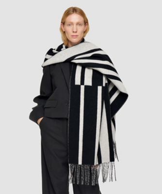 ウーヴンスカーフ ストライプ（JF009344） | JOSEPH